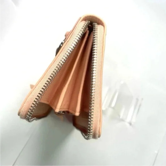 Balenciaga Peach Leather Wallet - Picture 4 of 12